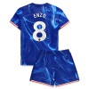 Officiële Voetbalshirt + Korte Broek Chelsea Enzo 8 Thuis 2024-25 - Kids